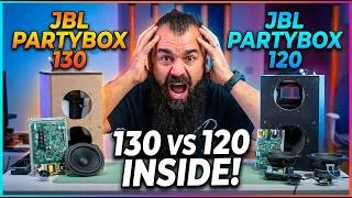 Thumbnail: JBL Partybox 130 vs 120 Internal Components Cross-Comparison