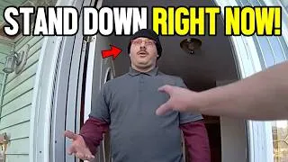 Thumbnail: Cop Forces Entry Without A Warrant and THREATENS To Arrest Citizen