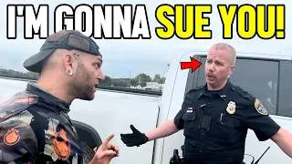 Thumbnail: Cop Threatens The Wrong Guy and Totally EMBARRASSES Himself