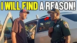 Thumbnail: Unstable Deputy Threatens To Jail a Citizen Over Nothing
