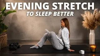 Thumbnail: 5 MIN STRETCH to Release Tension & Stress | Sleep Better | Yoga in Pajamas