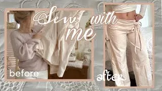 Thumbnail: sewing my dream wardrobe pt.1 | low-rise tie pants