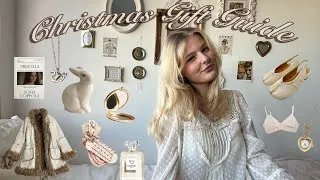 Thumbnail: Christmas gift guide! (feminine and chic girl gift ideas)