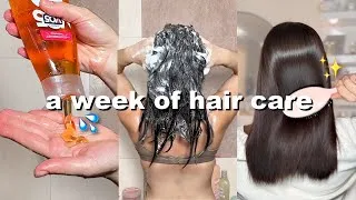 Thumbnail: WEEKLY HAIRCARE ROUTINE FOR GROWING LONG AND HEALTHY HAIR