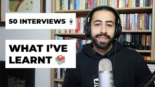 Thumbnail: I Interviewed 50 Authors. Here's What I've Learnt.