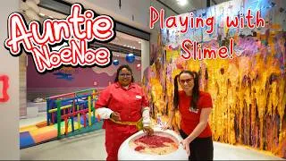 Thumbnail: Playing with Colorful Slime at the Sloomoo Institute | Educational Learning Adventures for Kids