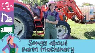 Thumbnail: 🚜songs about big farm machines for kids🎵💃
