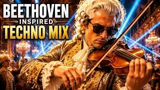 Thumbnail: Classical Music Meets Melodic Techno — Beethoven & Bach Inspired Mix 2026