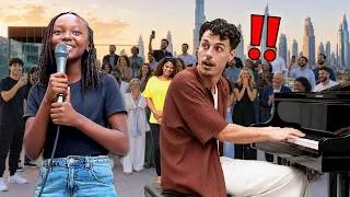 Thumbnail: 9 year old SHOCKS everyone in Dubai with her voice