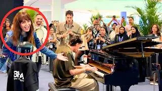 Thumbnail: Arabic star surprises a whole crowd ?? 🤯