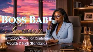 Thumbnail: 👑 Boss Babe Energy | Affirmation Music for Confidence, Wealth & High Standards