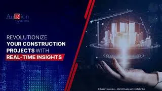 Thumbnail: Transform Your Construction Projects with Aurion Systems' Real-Time Insights - Watch Now!