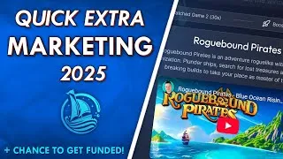 Thumbnail: Easy Extra Marketing in 2025 for Indie Devs + Chance to Get Funded!