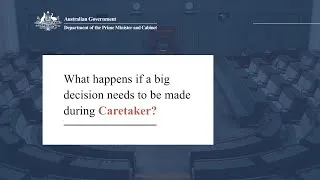 Thumbnail: Caretaker Conventions - What Happens if a Big Decision Needs to be Made?