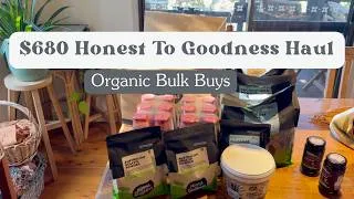 Thumbnail: $680 Honest to Goodness Haul - organic bulk buys
