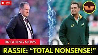 Thumbnail: Rassie Erasmus Fires Back at Dave Rennie Over All Blacks Scrum Claims#springboks #allblacks #rugby