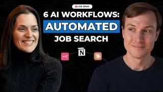 Thumbnail: How Renee AUTOMATED Her Job Search With 6 AI Workflows (Live Demo)