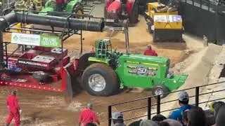 Thumbnail: Dixie Deere - AWESOME PULL! - 2026 Championship Tractor Pull - Louisville, KY - 2/13/26