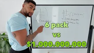 Thumbnail: $1,000,000 vs 6 pack abs - which is ACTUALLY harder?