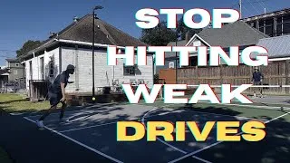 Thumbnail: Stop Hitting Weak Drives & Fix Your Technique