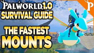 Thumbnail: EVERY Pal Compared: The Fastest Mounts in Palworld 1.0