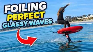 Thumbnail: Foiling Perfect Glassy Waves (Foil Drive is INSANE)