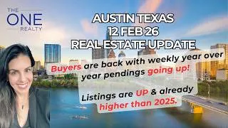 Thumbnail: Austin Housing Market Update 12 Feb 26  & January Recap  - Should You Buy or Sell in Austin?