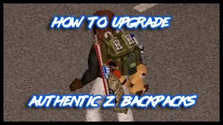 Thumbnail: Authentic Z Backpacks - How to Upgrade