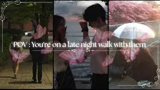Thumbnail: A playlist cuz you're on a late night walk with them  || desi playlist || 
