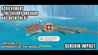 Thumbnail: [Genshin Impact Achievement] "The Cherry Orchard Has Been Sold": Witness The Cabin On The Ice Sink