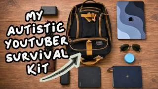 Thumbnail: What's actually in my bag as an autistic YouTuber