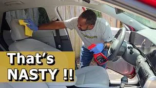 Thumbnail: That's NASTY! Watch as I transform these white car seats from Zero to HERO!