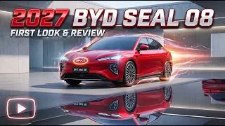Thumbnail: 2027 BYD Seal 08 Review – Technology, Performance & Luxury Explained