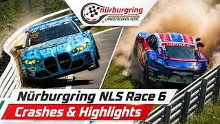 Thumbnail: NÜRBURGRING NLS Race 6 - Highlights & Crashes! ADAC Langstrecken Series 2026