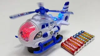 Thumbnail: Unboxing Electric Patrol Helicopter, RC Racing Car, Cartoon RC Flip Stunt Car, Blowing Ball Turtle 