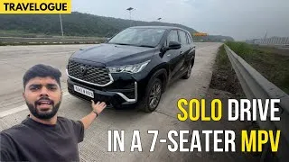 Thumbnail: Took the Toyota Innova Hycross Hybrid for an adventurous day out | Solo Drive | Travelogue 