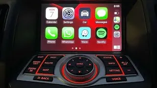 Thumbnail: Upgrading 370z OEM GPS to use CarPlay and Android Auto