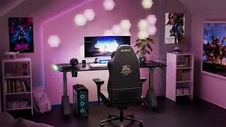 Thumbnail: Level up your setup with the AutoFull A4 Pro RGB Gaming Desk #autofull #autofullgamingchair