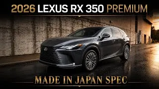 Thumbnail: 2026 Lexus RX 350 Premium | Cloudburst Gray | Made in Japan 