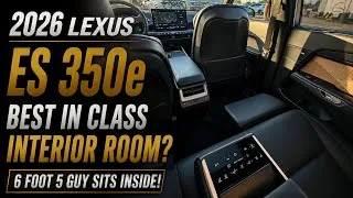 Thumbnail: 2026 Lexus ES 350e | BackSeat is Massive | 6 foot 5 Discussion 