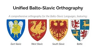 Thumbnail: Unified Baltic & Slavic Orthography (Latin, Cyrillic, Glagolitic) [CORRECTIONS IN COMMENTS]