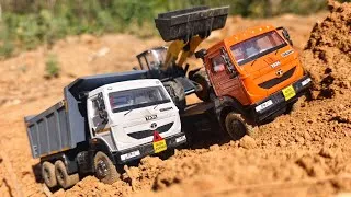 Thumbnail: Modified Tata Signa 10-Wheeler Tipper Truck & Trolley | Centy Toys Model Review | Auto Legends
