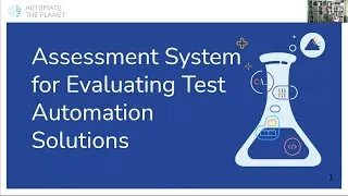Thumbnail: Assessment System for Evaluating Test Automation Solutions