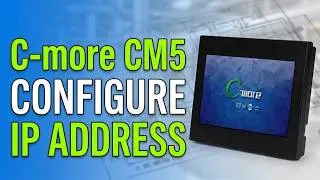 Thumbnail: How To Configure Your IP Address on Your C-more CM5