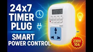 Thumbnail: Best Smart Timer Plug for Home & Office 💡 | 24x7 Power Control & Energy Saving