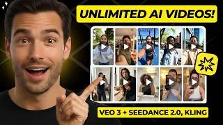 Thumbnail: Shopify’s FREE Text-to-Video Generator | Make Unlimited AI Videos (Veo + Kling + Seedance)