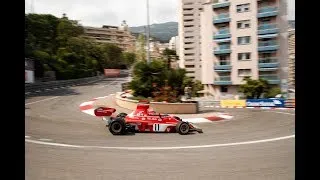 Thumbnail: MARCO WERNER EX-LAUDA FERRARI 312 B3 GP DE MONACO HISTORIQUE 2018