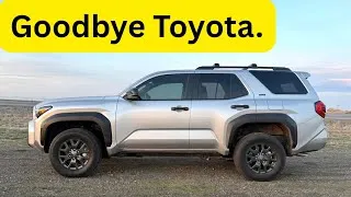 Thumbnail: Why I Sold My 2026 Toyota 4Runner