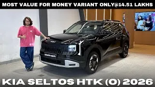 Thumbnail: New Kia Seltos HTK Optional 2026 | VALUE FOR MONEY VARIANT WITH SUNROOF | Full review 😍🔥
