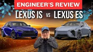 Thumbnail: ENGINEER's COMPARISON LEXUS IS vs ES - WHICH SHOULD YOU BUY? - WHICH ONE DOES ENGINEER LIKES BETTER?